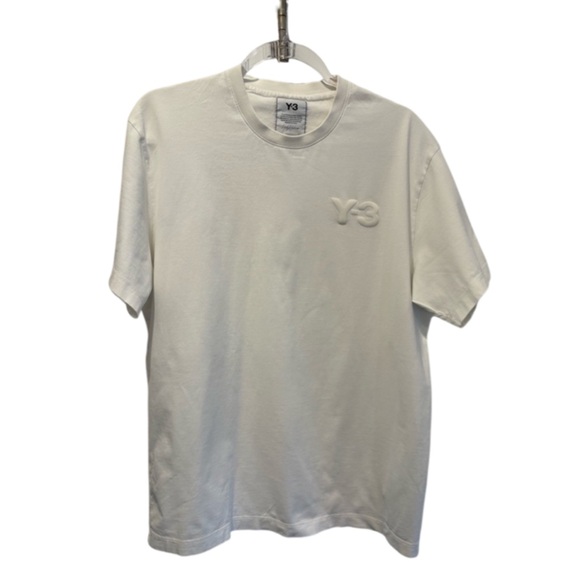 Y-3 White Men's T-Shirt - Picture 1 of 6